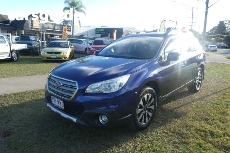 Blue 2016 Subaru Outback Wagon 2.5I