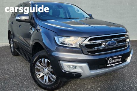 Grey 2017 Ford Everest SUV Trend