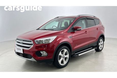 Red 2019 Ford Escape Wagon Trend (awd)