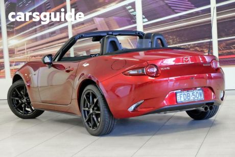 Red 2023 Mazda MX-5 Convertible G20 Roadster