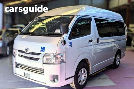Silver 2018 Toyota HiAce Commercial VAN PEOPLE MOVER WELCAB
