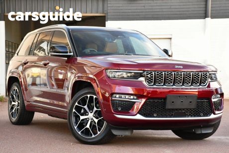 Red 2023 Jeep Grand Cherokee SUV Summit Reserve