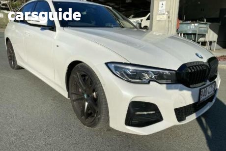 White 2020 BMW 330I Sedan Luxury Line