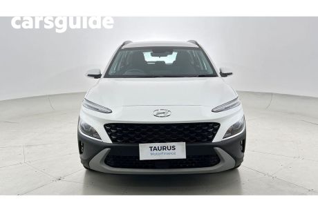 White 2022 Hyundai Kona Wagon (FWD)