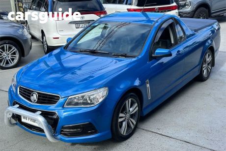 Blue 2015 Holden UTE Utility SV6