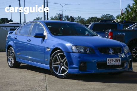 Blue 2012 Holden Commodore Sedan SS