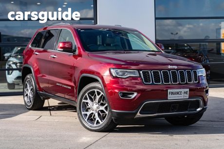 Red 2020 Jeep Grand Cherokee Wagon Limited (4X4)
