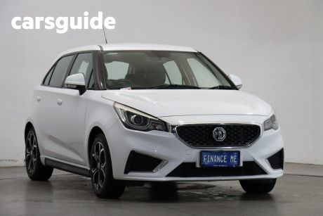 White 2019 MG MG3 Auto Hatch Excite