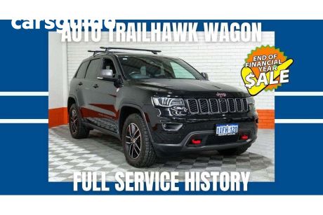 Black 2017 Jeep Grand Cherokee Wagon Trailhawk (4X4)