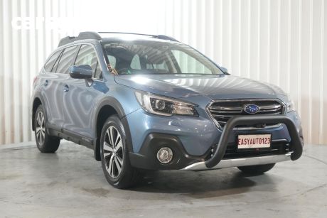 Blue 2020 Subaru Outback Wagon 2.5I Premium AWD