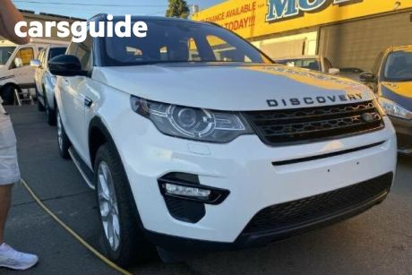 White 2016 Land Rover Discovery Sport Wagon TD4 HSE
