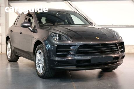 Grey 2021 Porsche Macan Wagon