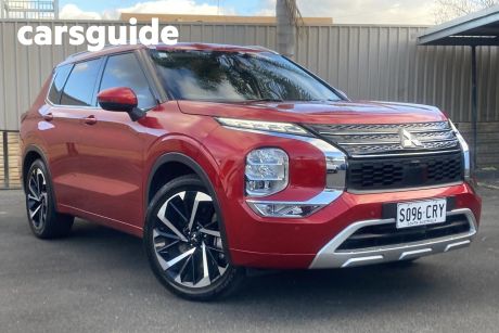 Red 2022 Mitsubishi Outlander Wagon Exceed 7 Seat (awd)