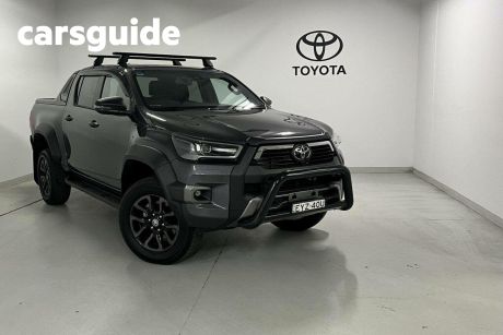 Grey 2023 Toyota Hilux Ute Tray 4X4 ROGUE 2.8L T DIESEL AUTOMATIC DOUBLE CAB