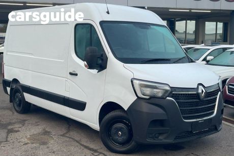 White 2020 Renault Master Commercial Pro Mid Roof MWB AMT 110kW
