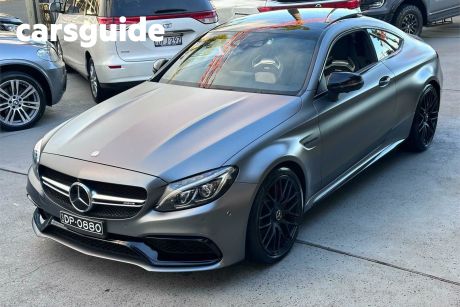 Grey 2016 Mercedes-Benz C63 Coupe S Edition 1
