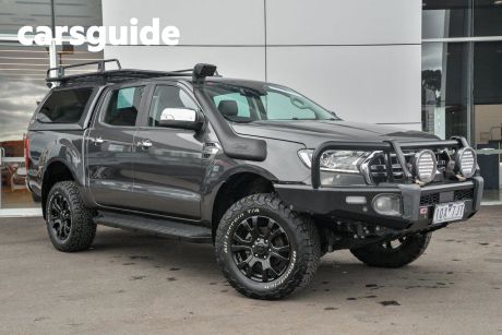 Grey 2018 Ford Ranger Double Cab Pick Up XLT 3.2 (4X4)