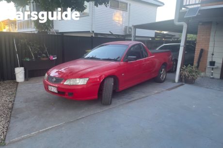 Red 2003 Holden Commodore Utility S