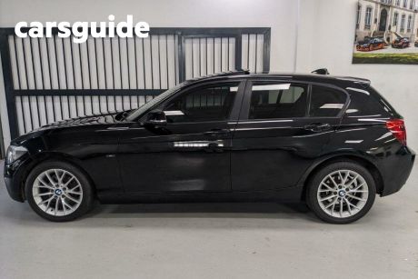Black 2013 BMW 118D Hatchback