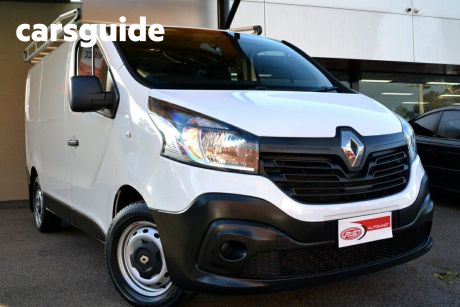 White 2017 Renault Trafic Commercial 66KW Low Roof SWB