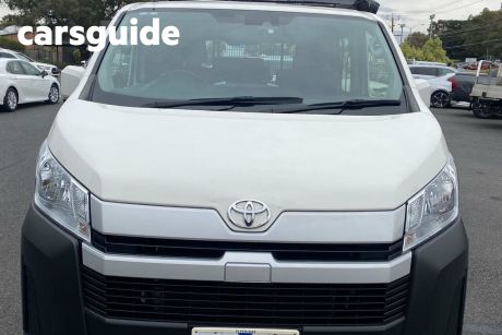 White 2019 Toyota HiAce Van LWB Courier Pack