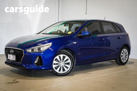 Blue 2018 Hyundai I30 Hatchback GO