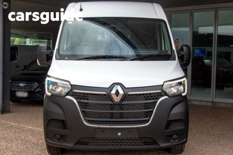 White 2024 Renault Master Commercial Pro Mid Roof MWB AMT 110kW