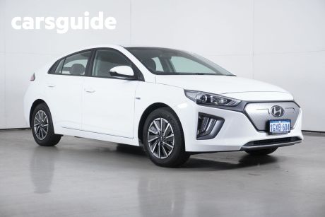 White 2019 Hyundai Ioniq Hatchback Electric Elite
