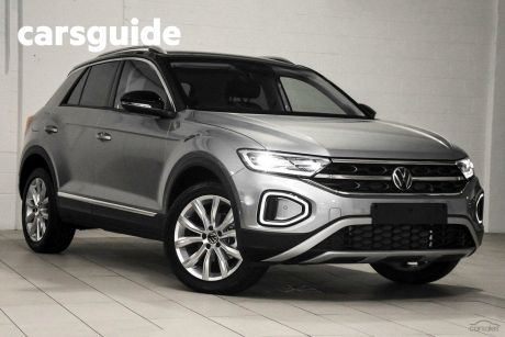 Silver 2024 Volkswagen T-ROC Wagon 110TSI Style (restricted Feat)