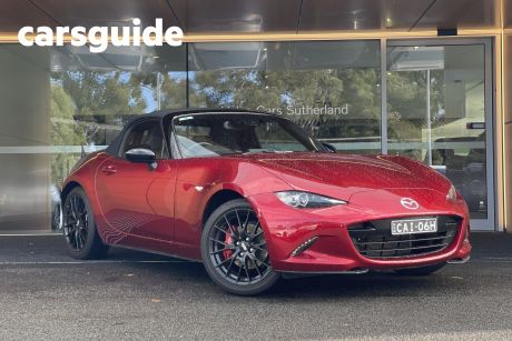 Red 2023 Mazda MX-5 Convertible G20 Roadster GT RS