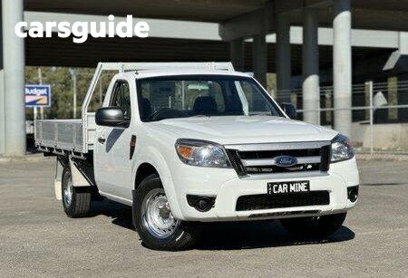 White 2010 Ford Ranger Cab Chassis XL (4X2)