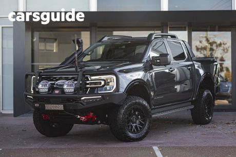 Grey 2023 Ford Ranger Double Cab Pick Up Platinum 3.0 (4X4)