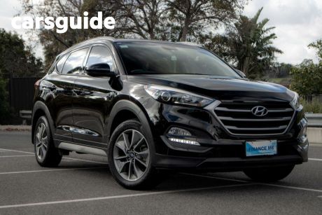 Black 2018 Hyundai Tucson Wagon Active X (fwd)