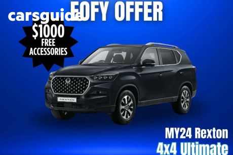 Grey 2023 Ssangyong Rexton Wagon Ultimate (4WD)
