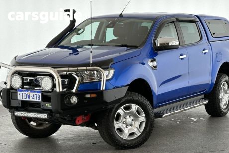 Blue 2018 Ford Ranger Double Cab Pick Up XLT 3.2 (4X4)