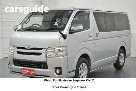 Silver 2017 Toyota HiAce Commercial KDH201 AUTO DIESEL