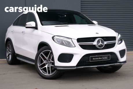 White 2019 Mercedes-Benz GLE350 Coupe D 4Matic