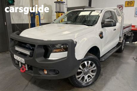White 2018 Ford Ranger Super Cab Chassis XL 3.2 (4X4)