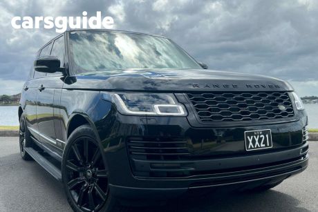 Black 2018 Land Rover Range Rover Wagon Autobiography SDV8