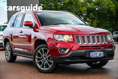Red 2014 Jeep Compass Wagon Limited (4X4)