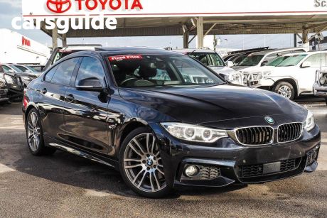 Black 2016 BMW 430I Coupe Gran Coupe M Sport