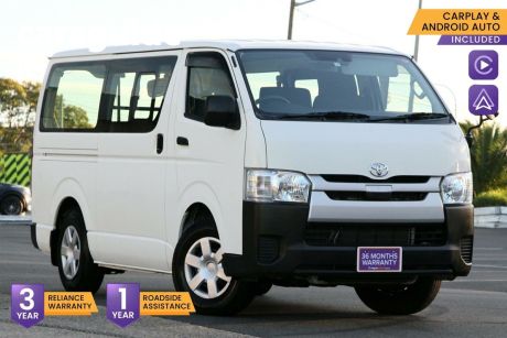 White 2018 Toyota HiAce Commercial DX