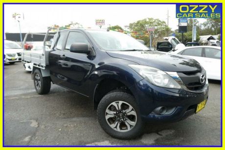 Blue 2018 Mazda BT-50 Freestyle Cab Chassis XT (4X2)