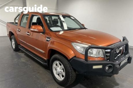 Gold 2018 Great Wall Steed Dual Cab Utility (4X4)