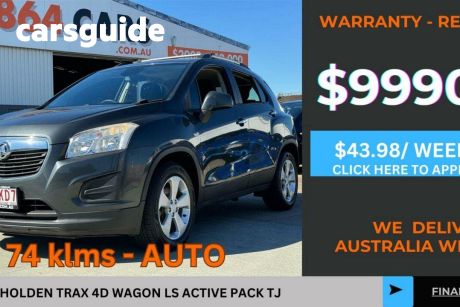 Grey 2016 Holden Trax Wagon LS Active Pack
