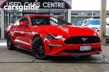 Red 2018 Ford Mustang Convertible GT 5.0 V8
