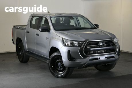 Silver 2022 Toyota Hilux Double Cab Pick Up SR HI-Rider (4X2)