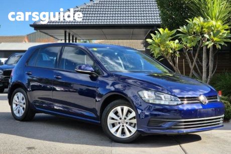 Blue 2017 Volkswagen Golf Hatch 110TSI DSG Trendline