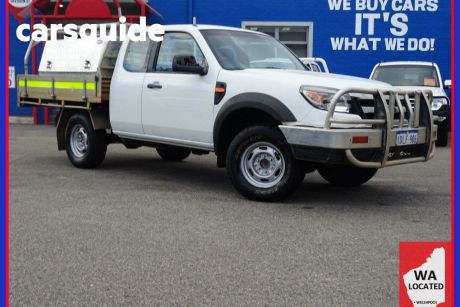 Silver 2010 Ford Ranger Cab Chassis XL (4X2)