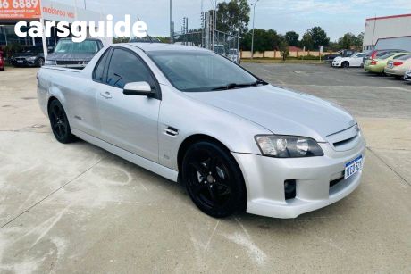 Silver 2008 Holden Commodore Utility SS